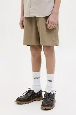 Wehkamp JACK & JONES JUNIOR casual short lichtbruin aanbieding