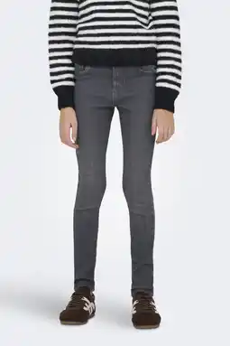 Wehkamp KIDS ONLY GIRL skinny jeans grey denim aanbieding