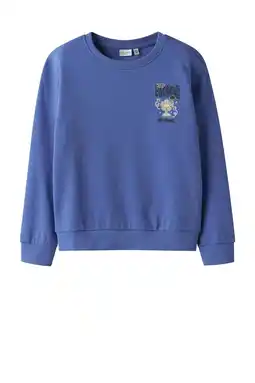 Wehkamp NAME IT KIDS sweater blauw aanbieding