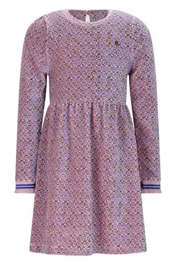 Wehkamp NONO midi jurk blauw aanbieding