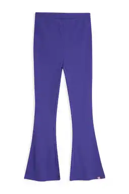 Wehkamp 4PRESIDENT flared broek paars aanbieding