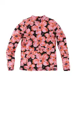 Wehkamp Z8 kids longsleeve Marell met bloemen roze aanbieding