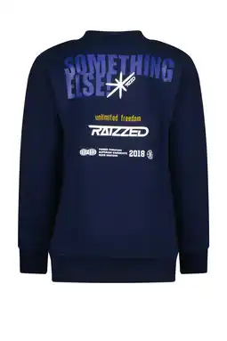 Wehkamp Raizzed sweater donkerblauw aanbieding