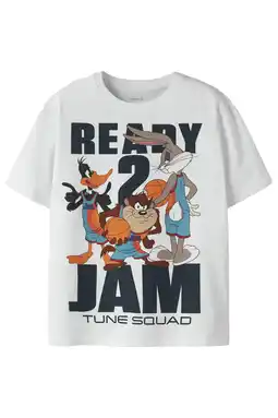 Wehkamp NAME IT KIDS Tweety Looney Tunes T-shirt wit aanbieding