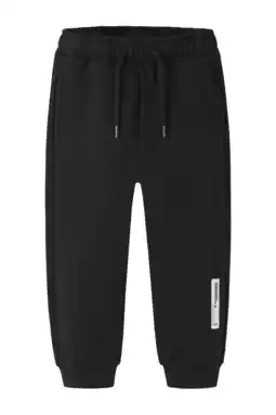 Wehkamp NAME IT MINI regular joggingbroek zwart aanbieding