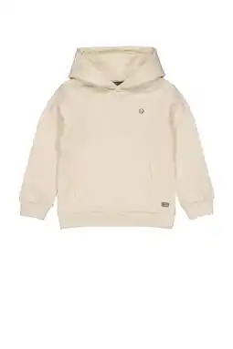 Wehkamp Quapi x Monique Smit hoodie met backprint ecru aanbieding