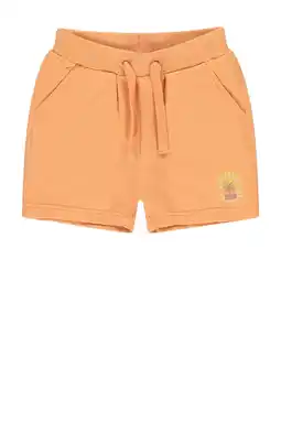 Wehkamp Little Cars regular sweatshort oranje aanbieding