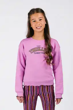 Wehkamp B.Nosy sweater lila aanbieding