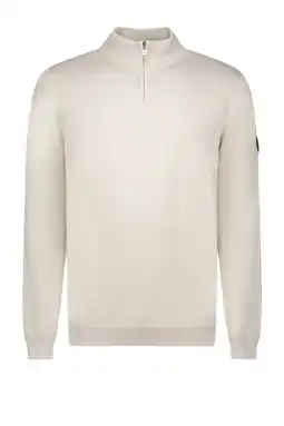 Wehkamp Airforce pullover fijn gebreid beige aanbieding