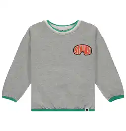 Wehkamp Stains&Stories sweater grijs melange aanbieding