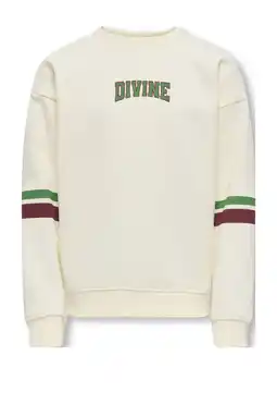 Wehkamp KIDS ONLY GIRL sweater ecru aanbieding