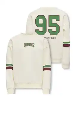 Wehkamp KIDS ONLY GIRL sweater ecru aanbieding
