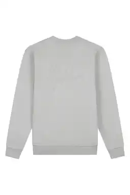 Wehkamp Malelions hoodie met backprint grijs aanbieding