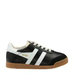 Wehkamp Gola Elan leren sneakers zwart aanbieding