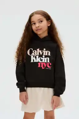 Wehkamp Calvin Klein hoodie zwart aanbieding