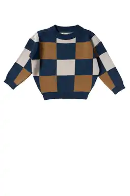 Wehkamp Your Wishes trui donkerblauw fijn gebreid aanbieding