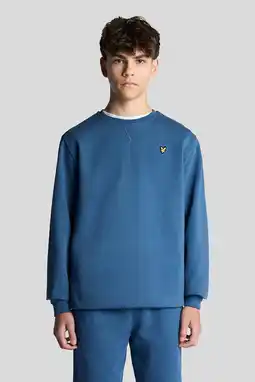 Wehkamp Lyle & Scott sweater donkerblauw aanbieding