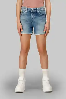 Wehkamp G-STAR regular denim short light blue denim aanbieding