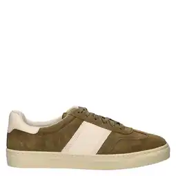 Wehkamp Timberland Lisbon suède sneakers kaki aanbieding