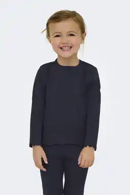 Wehkamp KIDS ONLY MINI longsleeve donkerblauw aanbieding
