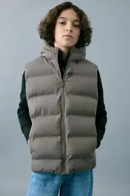 Wehkamp Mango Kids bodywarmer bruin aanbieding