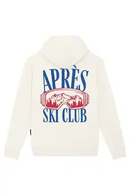 Wehkamp Baron Filou hoodie met backprint ecru aanbieding