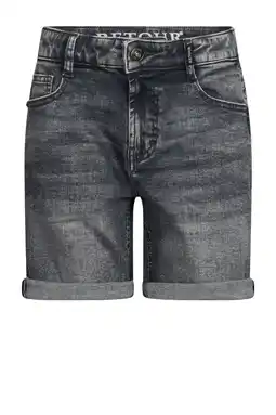 Wehkamp Retour Jeans denim relaxed short grey denim aanbieding