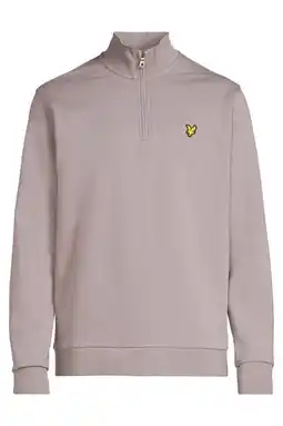 Wehkamp Lyle & Scott sweater taupe aanbieding