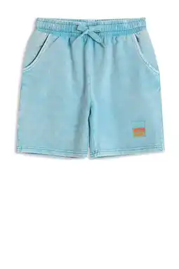 Wehkamp 4PRESIDENT sweatshort lichtblauw aanbieding