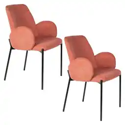 Wehkamp Housecraft Living eetkamerstoel (set van 2) Tjarda aanbieding