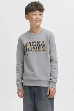 Wehkamp JACK & JONES JUNIOR sweater grijs aanbieding