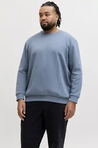 Wehkamp JACK & JONES PLUS SIZE sweater Plus Size blauw aanbieding