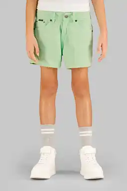 Wehkamp G-STAR regular denim short lichtgroen aanbieding