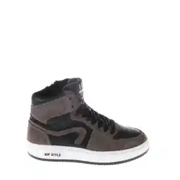 Wehkamp Hip leren sneakers taupe aanbieding