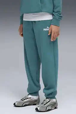 Wehkamp Puma joggingbroek Essential grijsblauw aanbieding