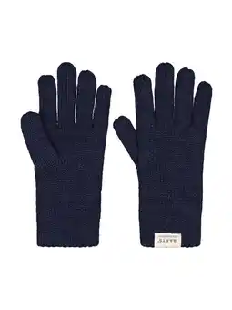 Wehkamp Barts gebreide handschoenen Chayse donkerblauw aanbieding