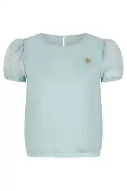 Wehkamp Le Chic blousetop lichtblauw aanbieding