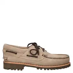 Wehkamp Timberland suède bootschoenen met profielzool taupe aanbieding