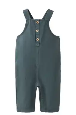 Wehkamp Mango Kids tuinbroek petrol aanbieding