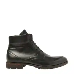 Wehkamp Van Lier Henry leren veterboots zwart aanbieding