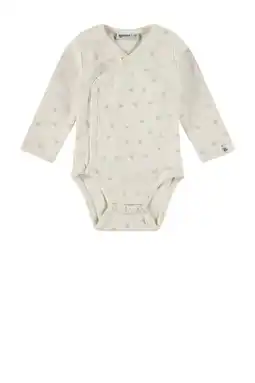Wehkamp Babyface romper met all over print ecru/beige aanbieding