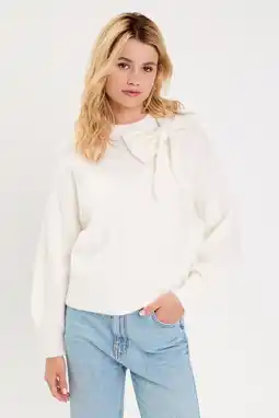 Wehkamp Cache Cache pullover met wol ecru aanbieding