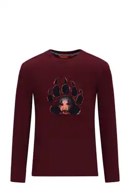 Wehkamp TYGO & vito longsleeve donkerrood aanbieding