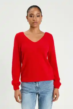 Wehkamp Cache Cache gebreide trui rood aanbieding