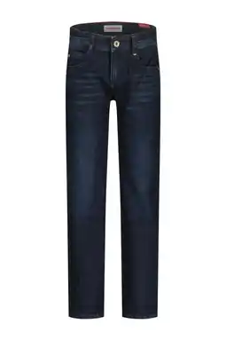 Wehkamp Vingino regularwaist regular fit jeans dark blue denim aanbieding