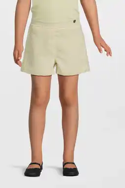 Wehkamp Le Chic regular casual short geel aanbieding