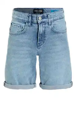 Wehkamp Cars denim regular short light blue denim aanbieding