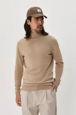 Wehkamp Matinique coltrui fijn gebreid camel aanbieding