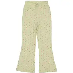 Wehkamp QPI regularwaist gebloemde casual broek groen aanbieding