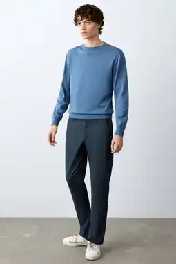 Wehkamp MANGO TEEN chino marineblauw aanbieding